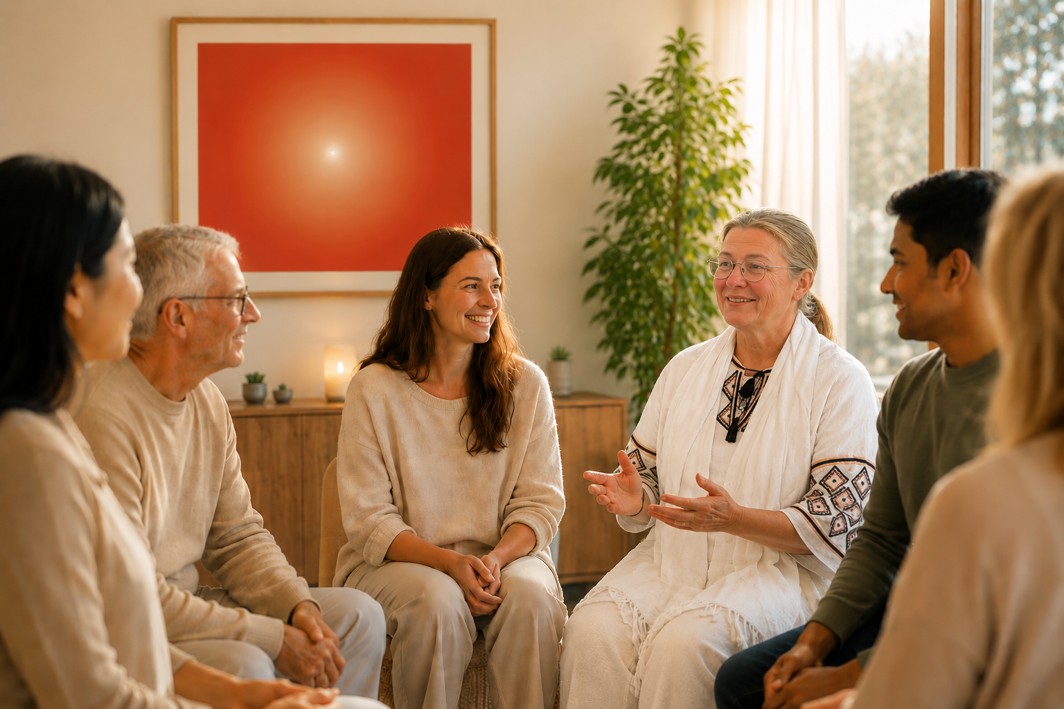 Brahma Kumaris Finlandin meditaatiotila